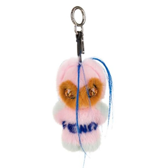 Fendi Fendirumi Piro-Chan Mink Bag Charm